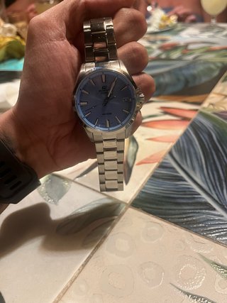 Reloj Casio Edifice Plata Azul