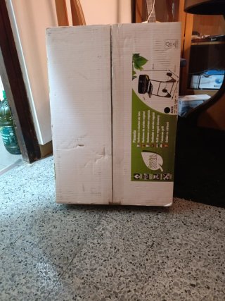 Barbacoa portátil de acero. Nueva. Sin estrenar