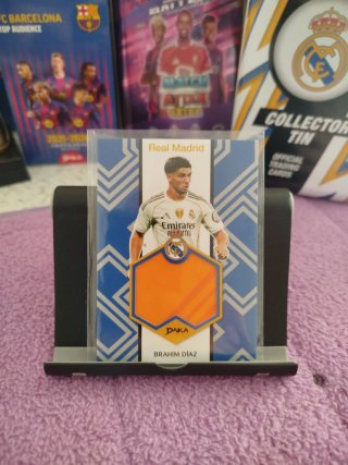 Cromo Fútbol ( parche ) Real Madrid Brahim Díaz