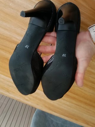 Zapatos Patricia Miller Negros Tacón