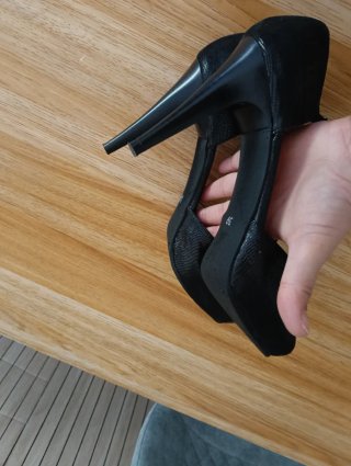 Zapatos Patricia Miller Negros Tacón