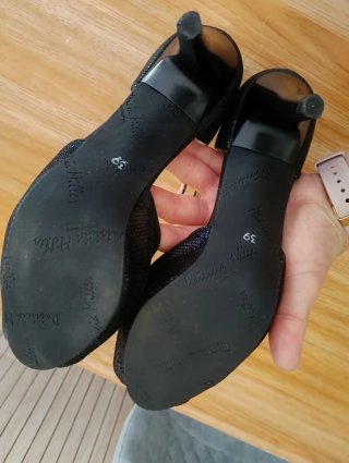Zapatos Patricia Miller Negros Tacón