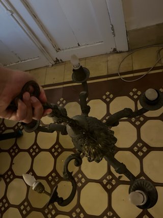 Lámpara de araña exclusiva, buen estado