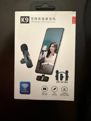 Micrófono Inalámbrico K9 para Teléfono