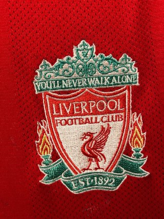 Camiseta Liverpool 09/10 Adidas Talla L