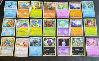 Cartas Pokémon TCG Comuns e Incomuns