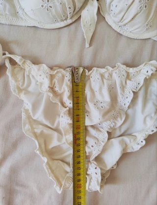 Bikini blanco mujer