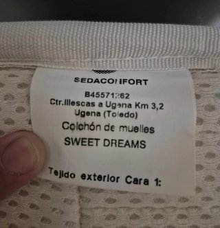 Colchón Cuna Algodón Orgánico