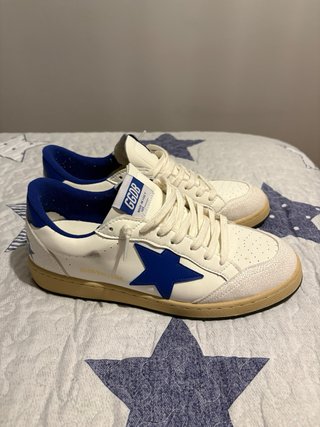 Golden Goose Ball Star Azul y Blanco