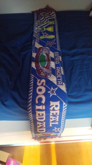 Bufanda Real Sociedad 1989-1990
