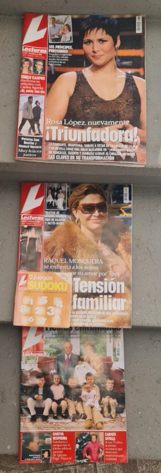Lote VI: 12 Revistas Lecturas