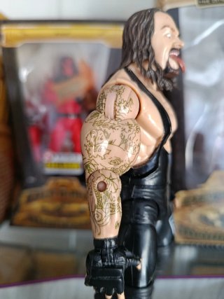 Figura Undertaker con ataúd WWE