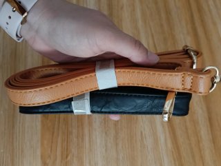 Correas para bolso (marrón y negro)