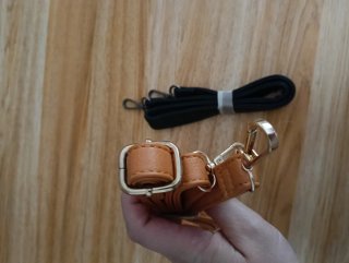 Correas para bolso (marrón y negro)