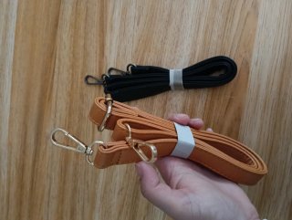 Correas para bolso (marrón y negro)
