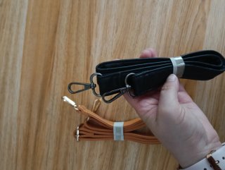 Correas para bolso (marrón y negro)
