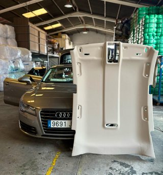 tapizo techo de coche y puertas