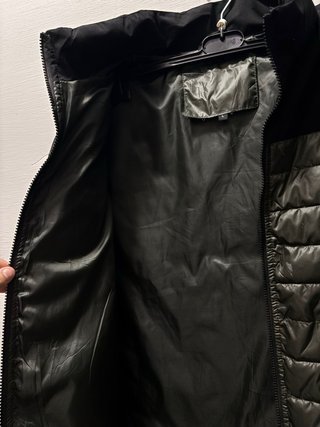 gilet stile "the north face"  no logo, taglia L
