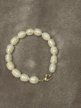 Bracciale perle fiume