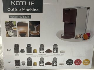 Cafetera multi capsula KOTLIE AC-513K Marrón