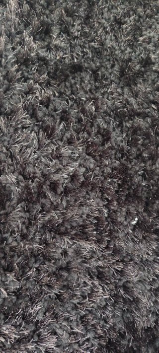 Alfombra Shaggy Gris