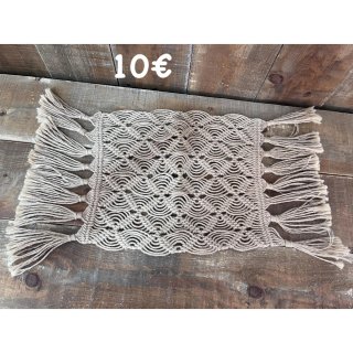 Tapete Macramé con Flecos 10€
