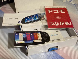 PS Vita 3G/Wi-Fi Crystal Black + 8GB