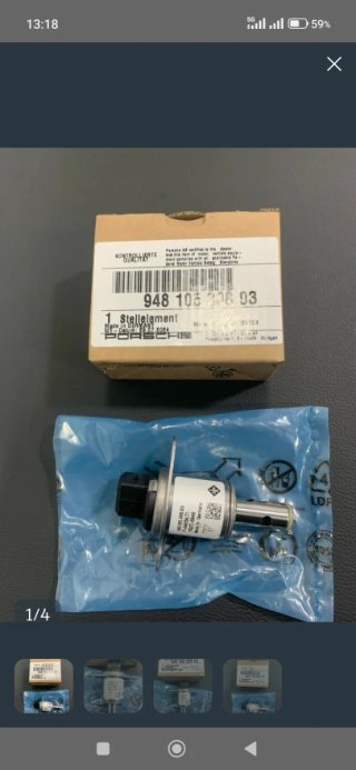Porsche 948 105 308 03 Solenoide Sincronización
