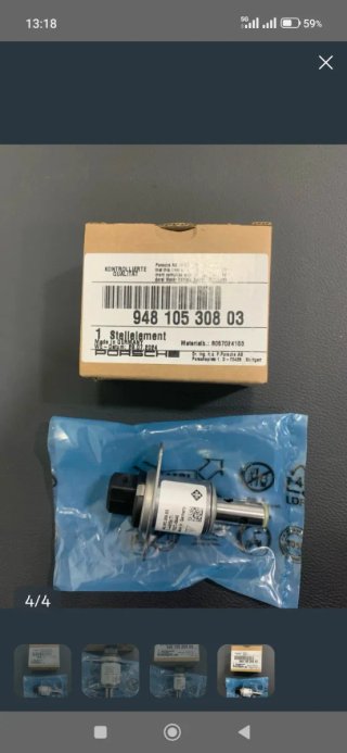 Porsche 948 105 308 03 Solenoide Sincronización