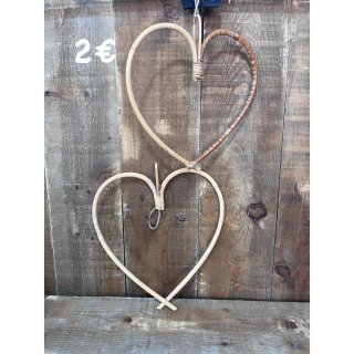 Corazón Decorativo Ratán