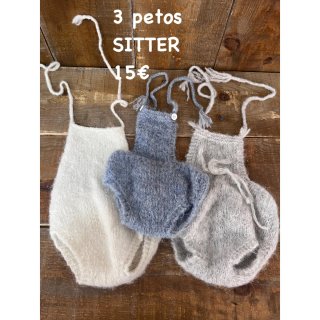 3 Petos Sitter 15€