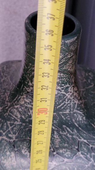 Vaso decorativo verde  scuro