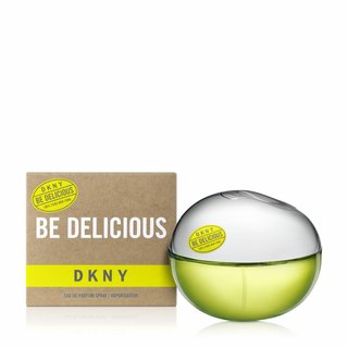 Perfume DKNY Be Delicious Verde y Plateado