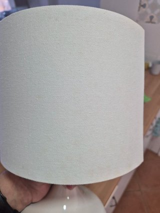 Lámpara de mesa Zara Home Beige