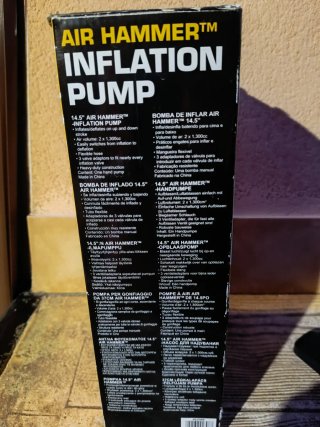 Bomba de inflado Air Hammer 37 cm