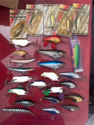 Señuelos de pesca Bagley