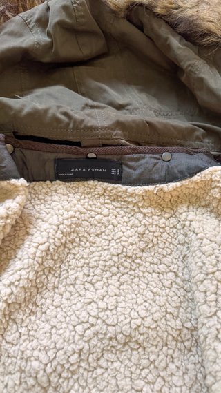 Chaqueta parka ZARA