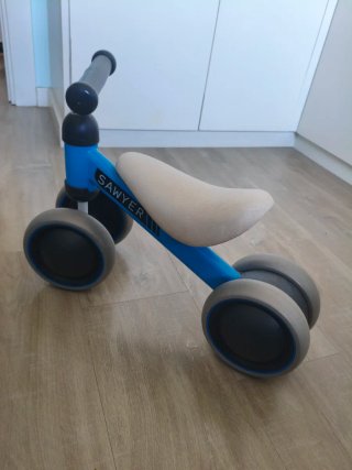 Bici sin pedales Sawyer azul