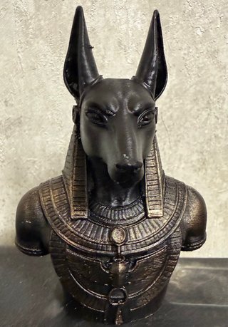 Figura Anubis Egipcio Bronce