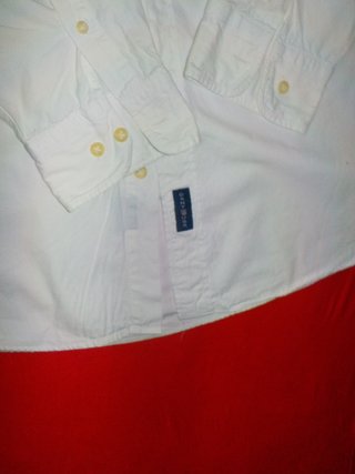 Camisa Gant Original  Blanca Talla XL