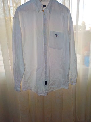 Camisa Gant Original  Blanca Talla XL