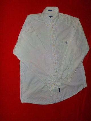 Camisa Gant Original  Blanca Talla XL