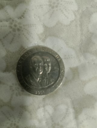 Moneda Antigua Española 200 Pesetas 1990