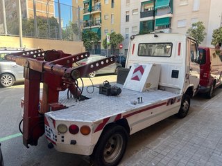 grua de pala nissan trade para carnet B