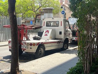 grua de pala nissan trade para carnet B