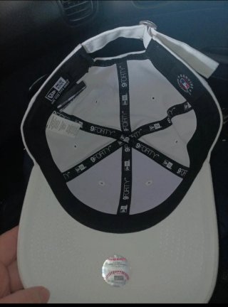 Gorra New Era 9FORTY Blanca Ajustable