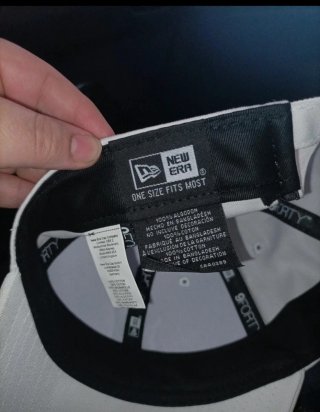 Gorra New Era 9FORTY Blanca Ajustable