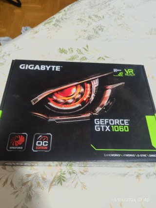 Tarjeta Gráfica Gigabyte GTX 1060