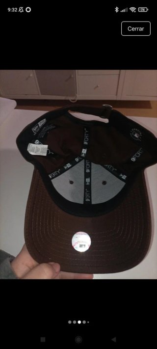 Gorra New Era Yankees Marrón