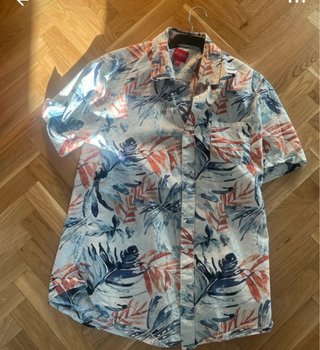 Camisa Guess Estampada Hawaiana